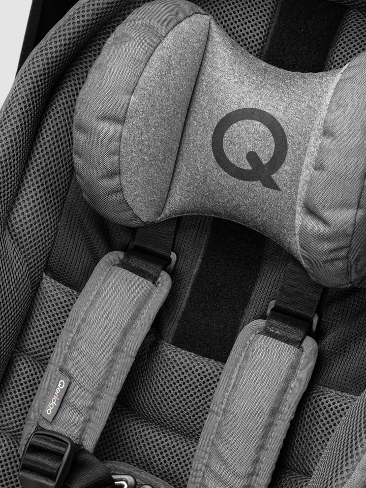 Qeridoo Babyschale in Grau - Gruppe 0  günstig kaufen onesize