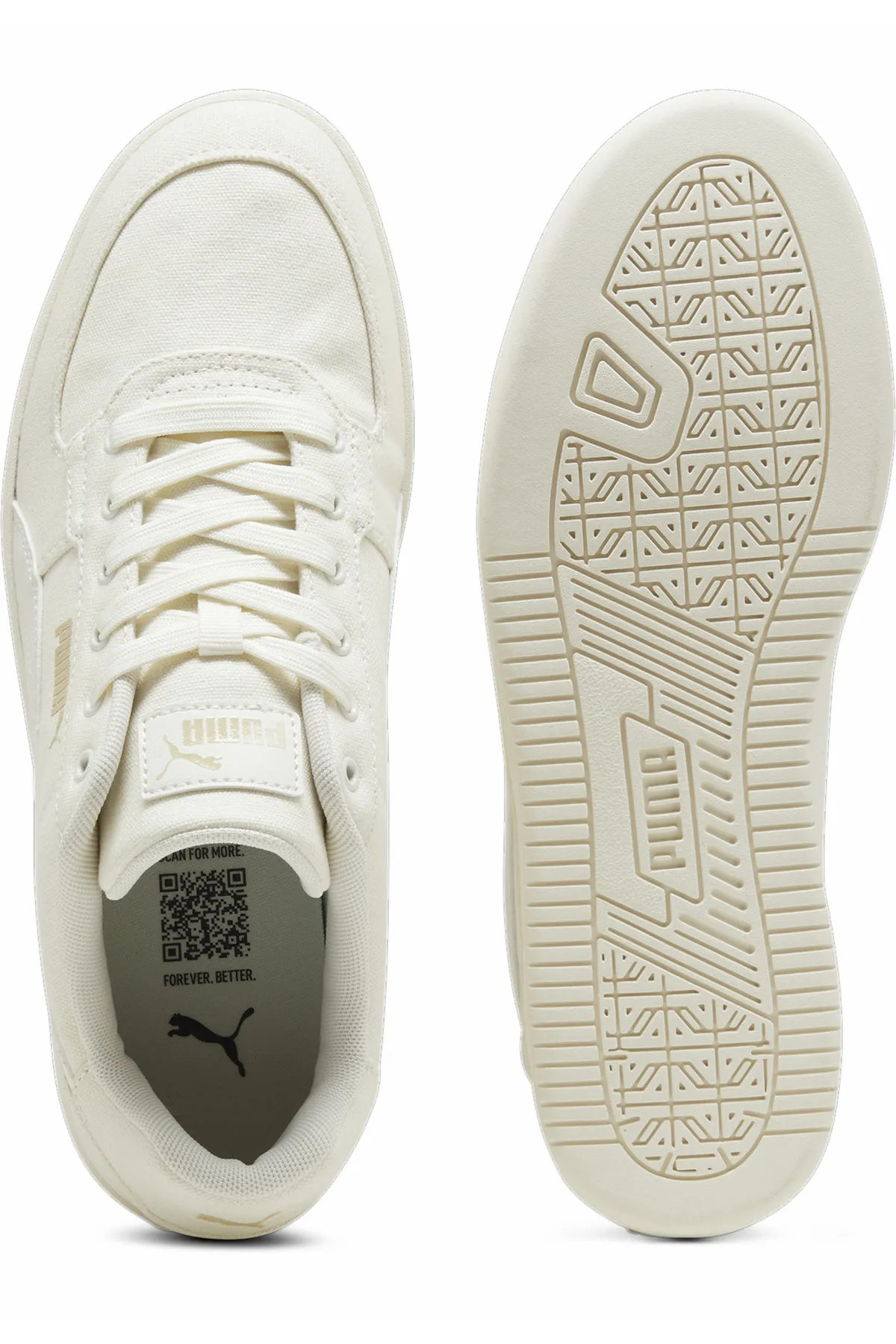 Puma  Sneaker - Weiß - Flacher Absatz