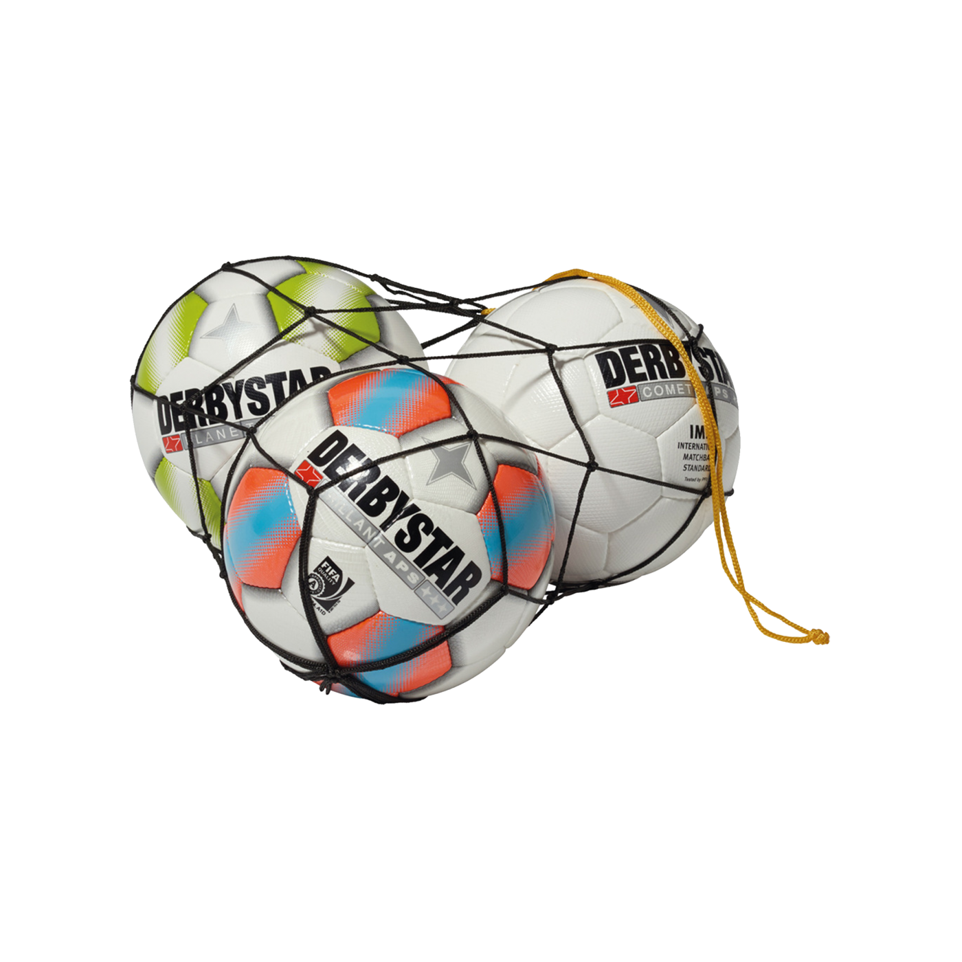 Derbystar Ballnetz für 5 Bälle Schwarz F000