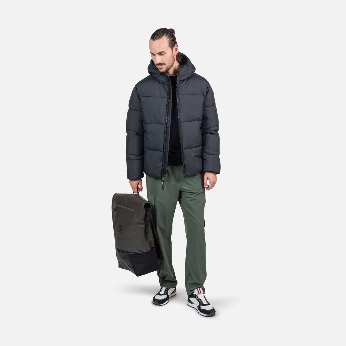 Puffy Herrenkapuzenjacke