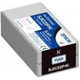 Epson Original Tintenpatrone SJIC22P(K) Schwarz