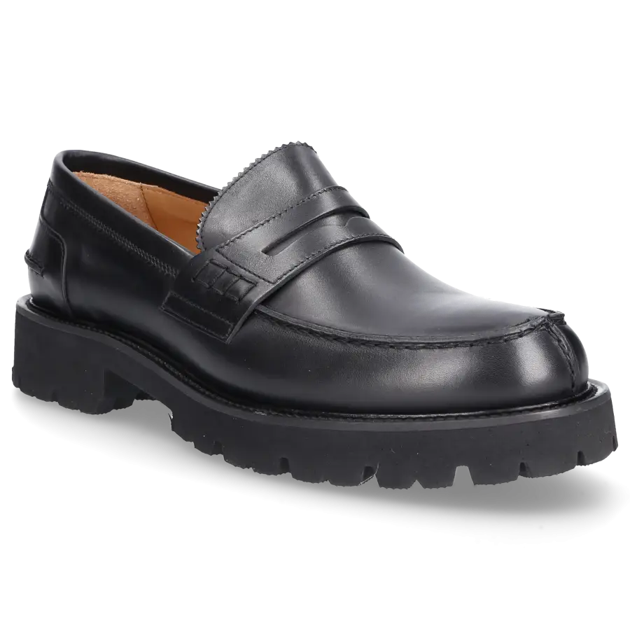 EN AVANT - Loafer 469-03 Kalbsleder - schwarz