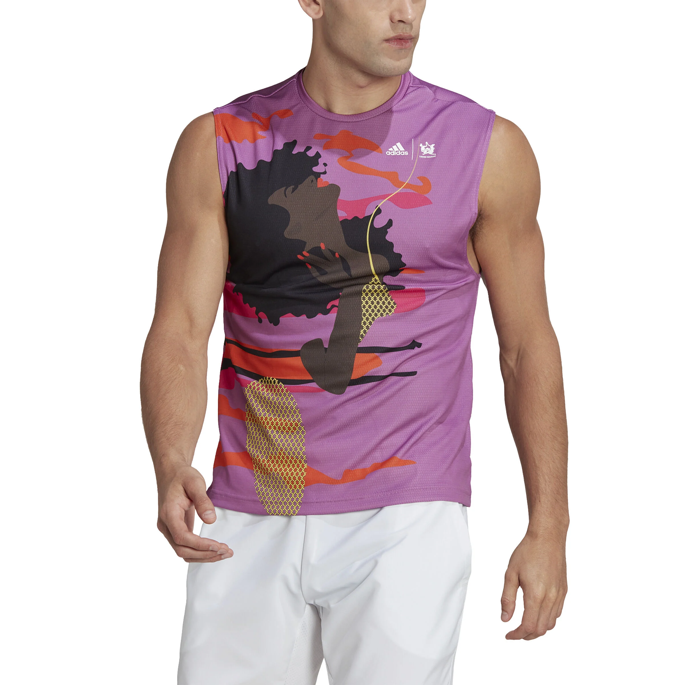 New York Unitefit SVL Tank-Top Herren - Lila, Mehrfarbig