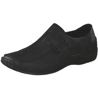 Rieker Slipper in schwarz