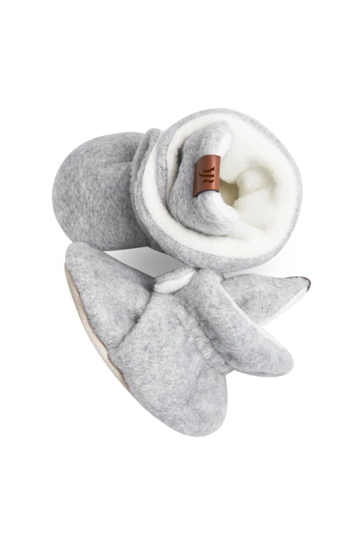 Caluu Baby  Rutschfeste Sohle, Baby-Hausschuhe, First Step Home Booties, Anti-Schweiß, Anti-Pilling-Fleece