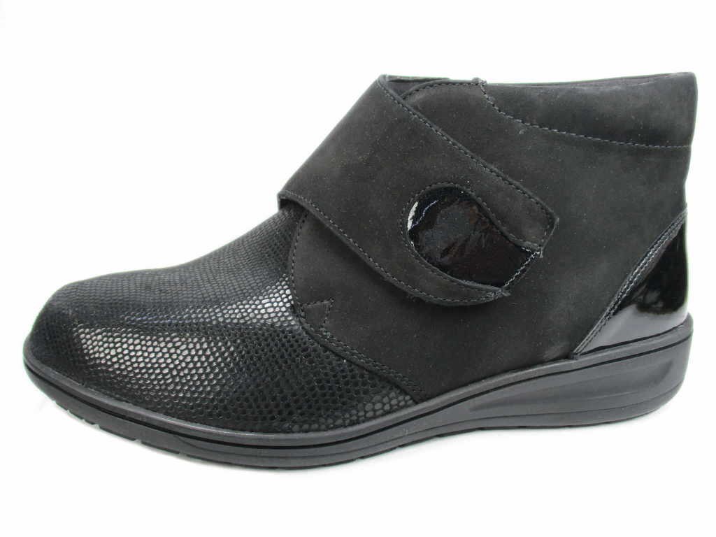 SOLIDUS Stiefeletten schwarz Kate FLEXIBLE/NUBUK/PERLL schw