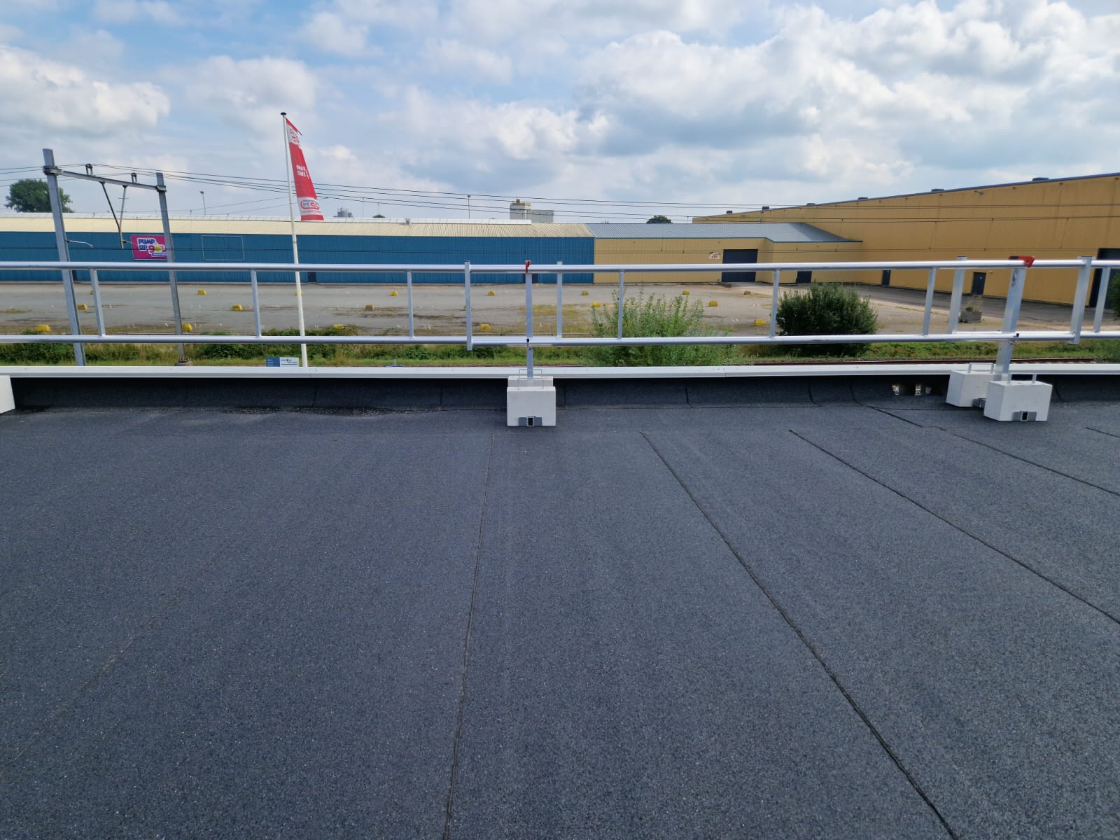 RSS 43831200 Dachsicherheitssysteme Pack plat dak compact 12 mtr.