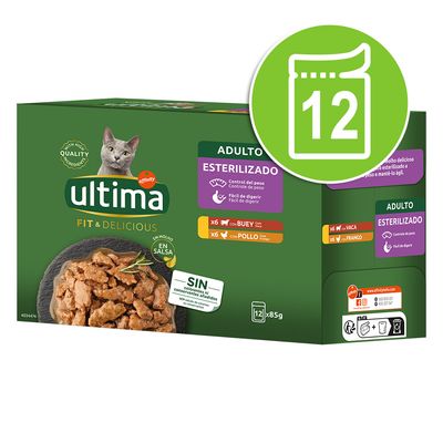 Ultima Cat Fit & Delicious 12 x 85 g