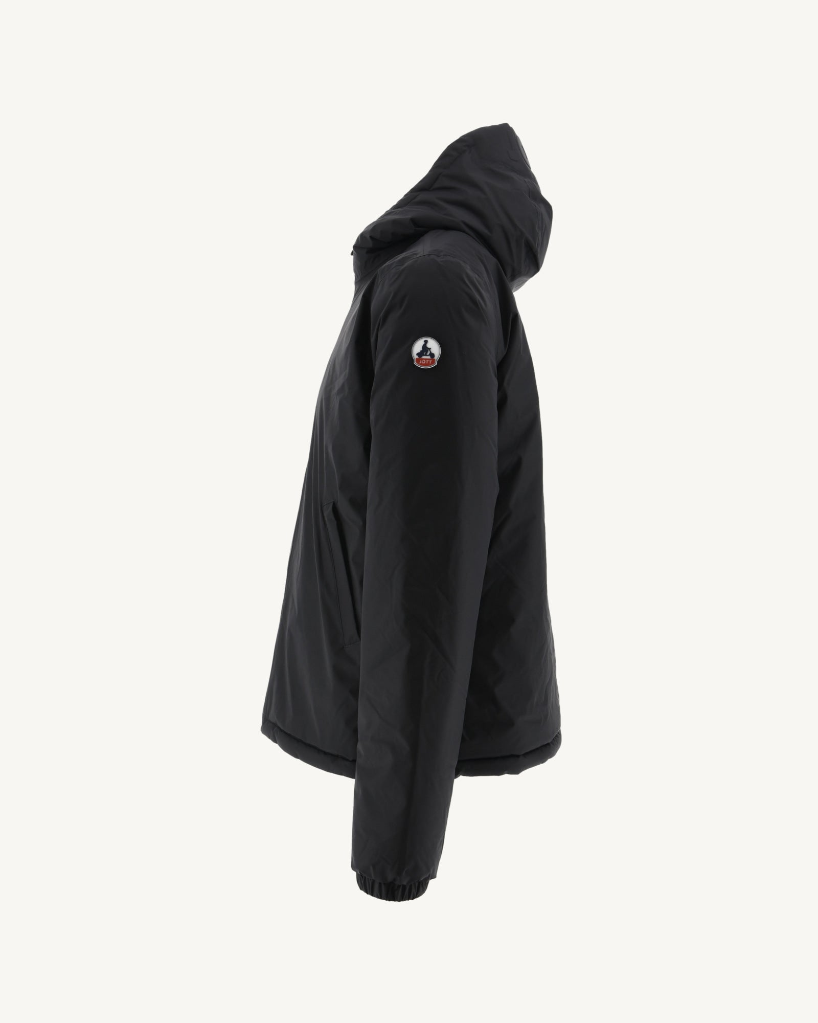 Doudoune réversible à capuche Noir Bergen