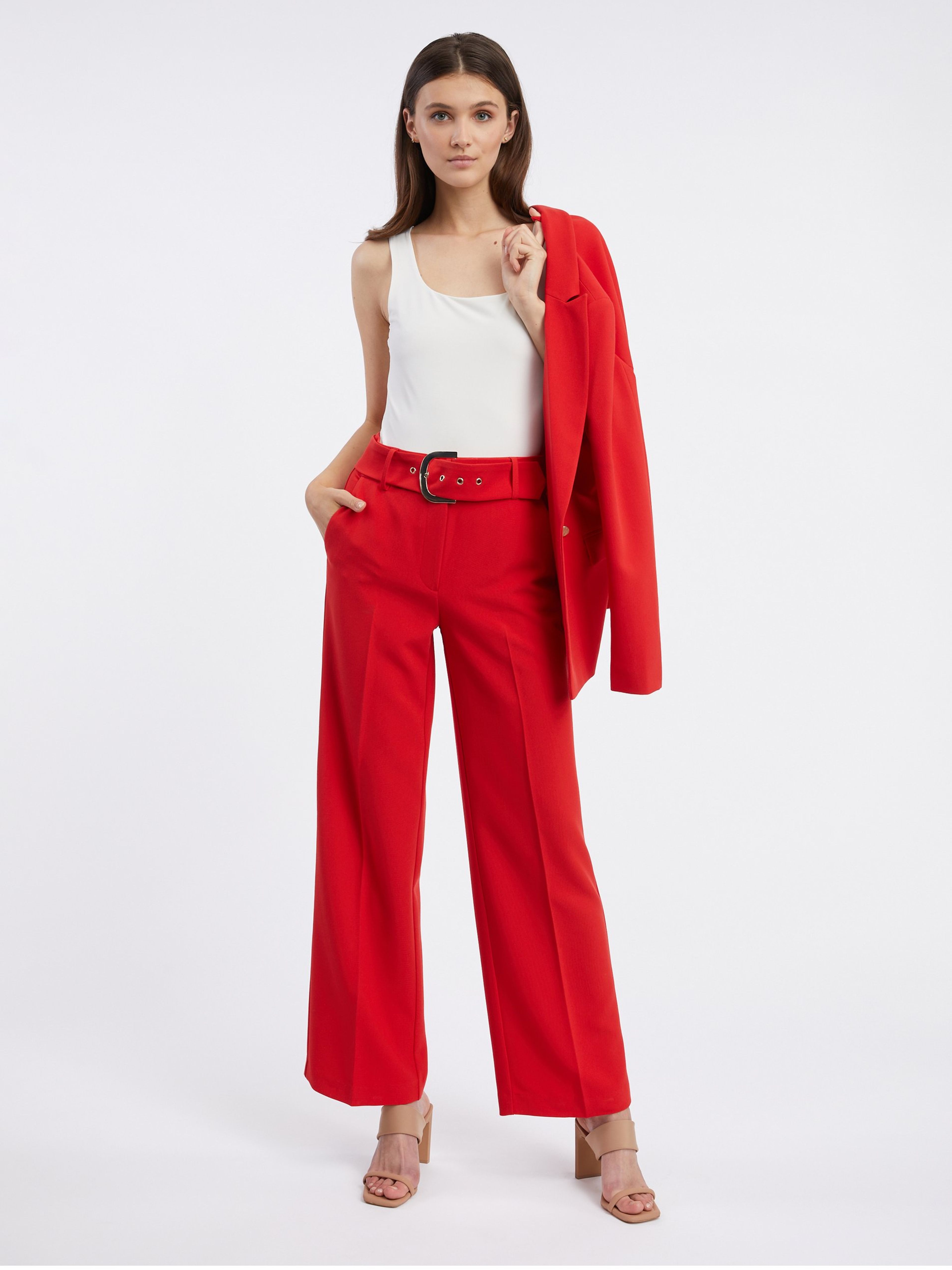 Rote Damenhose ORSAY