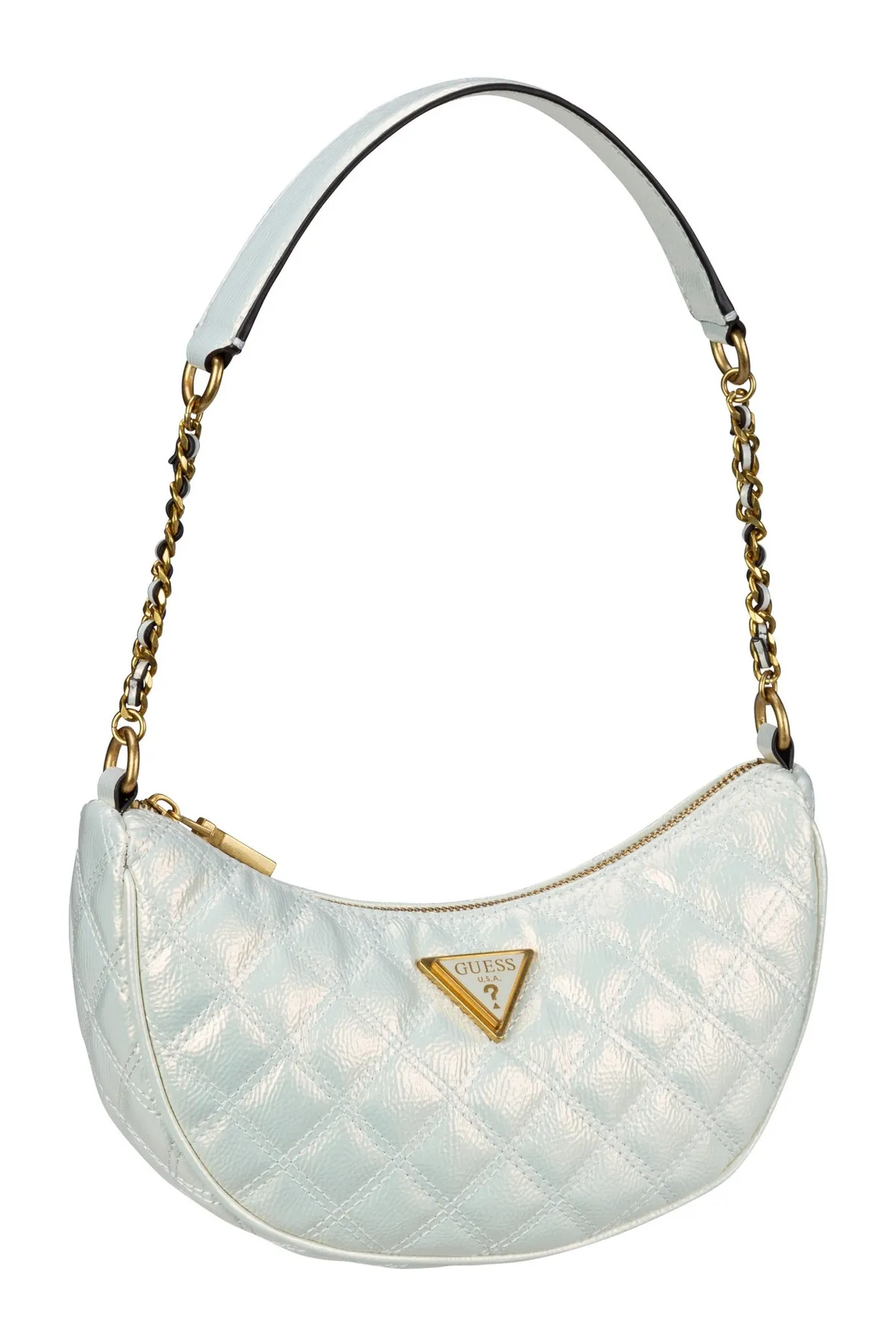 Guess  Clutch - Ecru - Unifarben
