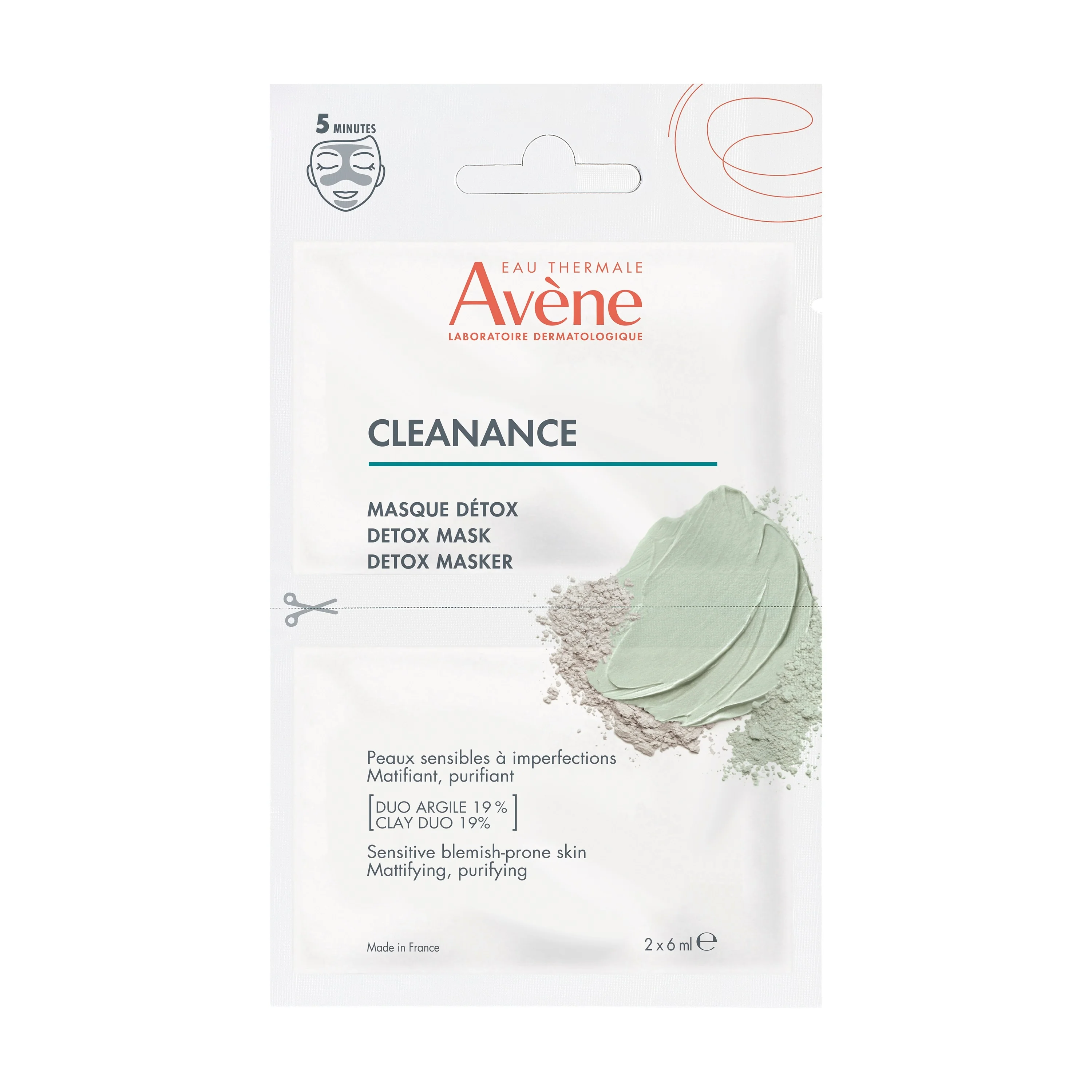 Cleanance Detox Mask - attīroša sejas maska