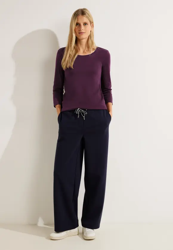 CECIL Basic Shirt mit Rundhals