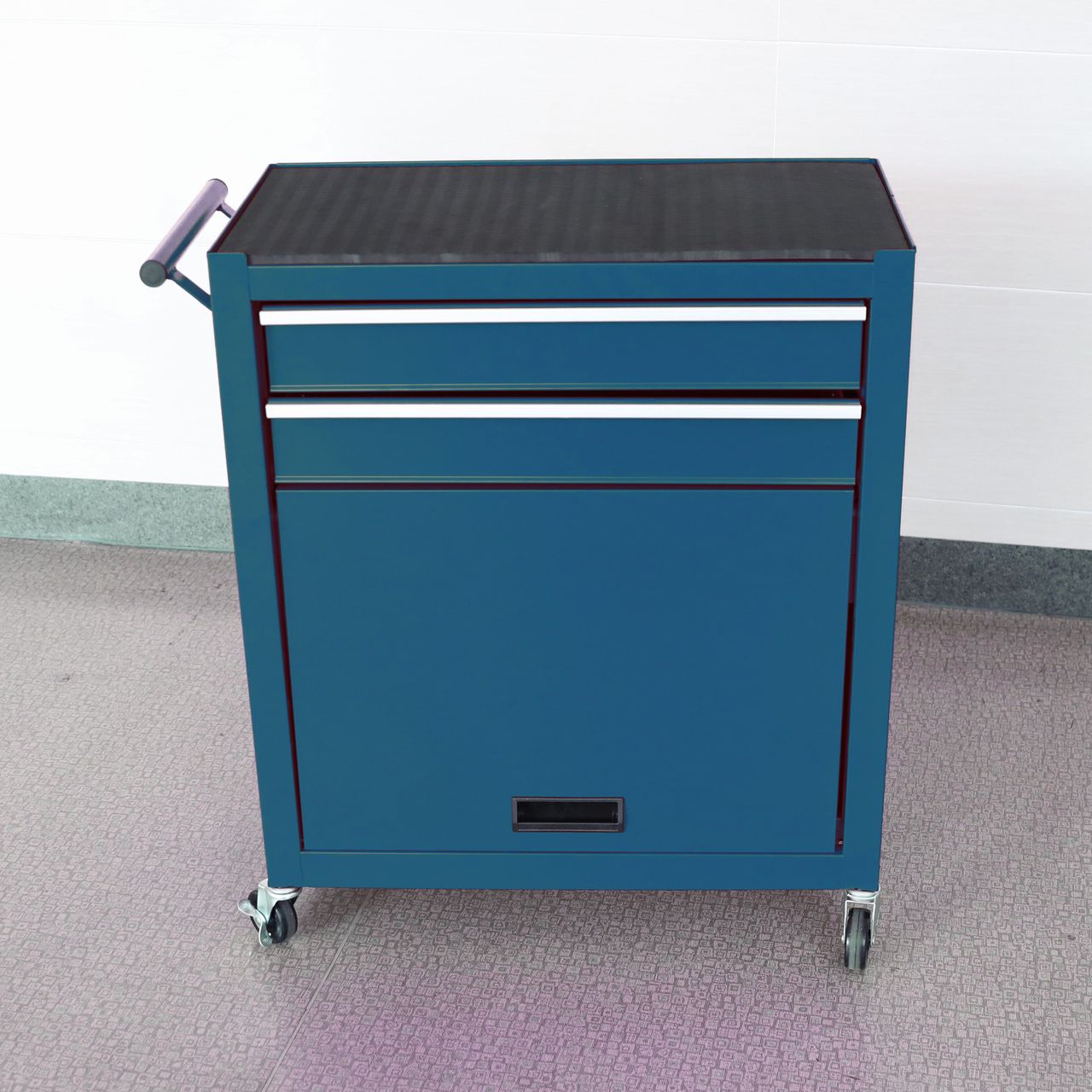 Tech Craft Tech Craft 2 in 1 Werkstattwagen - blau, 7 Schubladen