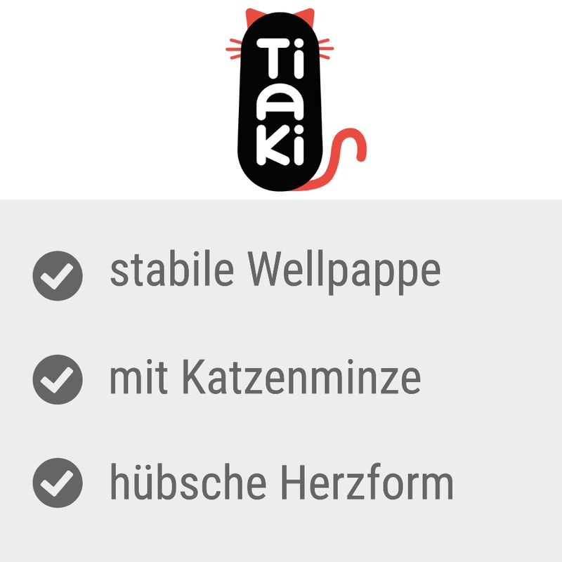 TIAKI Kratzboard Herz zu TOP-Preisen