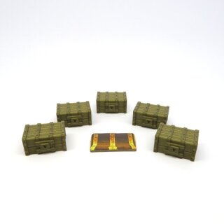 Goal Treasure Chests for Gloomhaven - 5 pieces