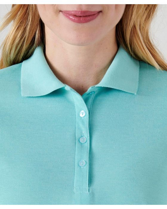 Polo maille piquée