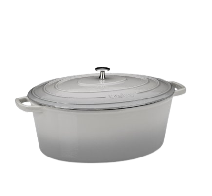 kela Bräter Calido Oval Grau 9,3 L