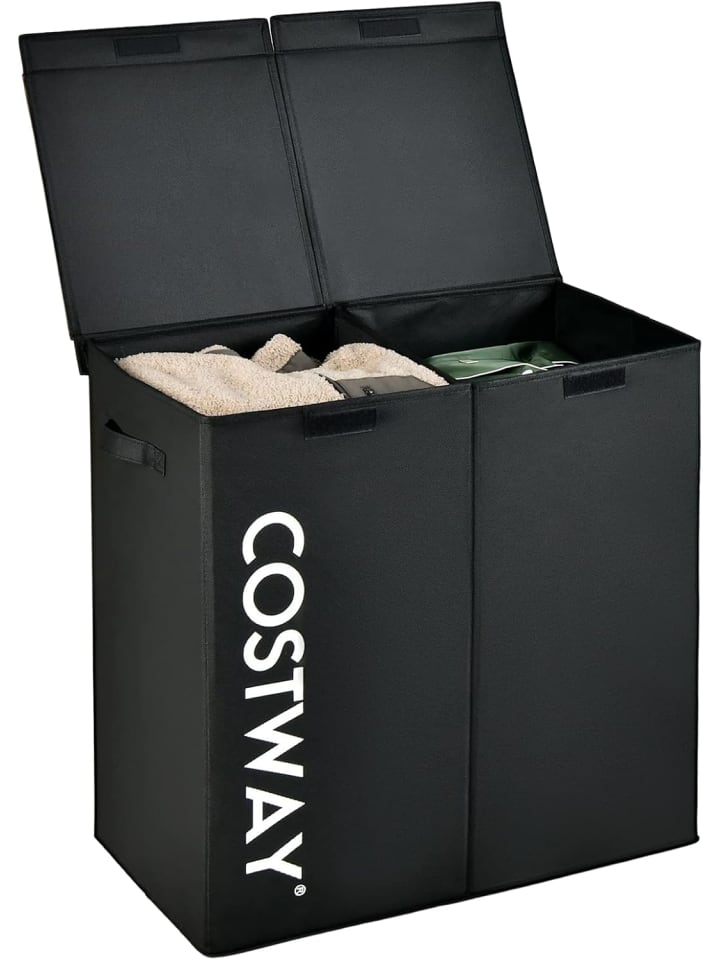 COSTWAY 105L Wäschekorb in Schwarz günstig kaufen onesize
