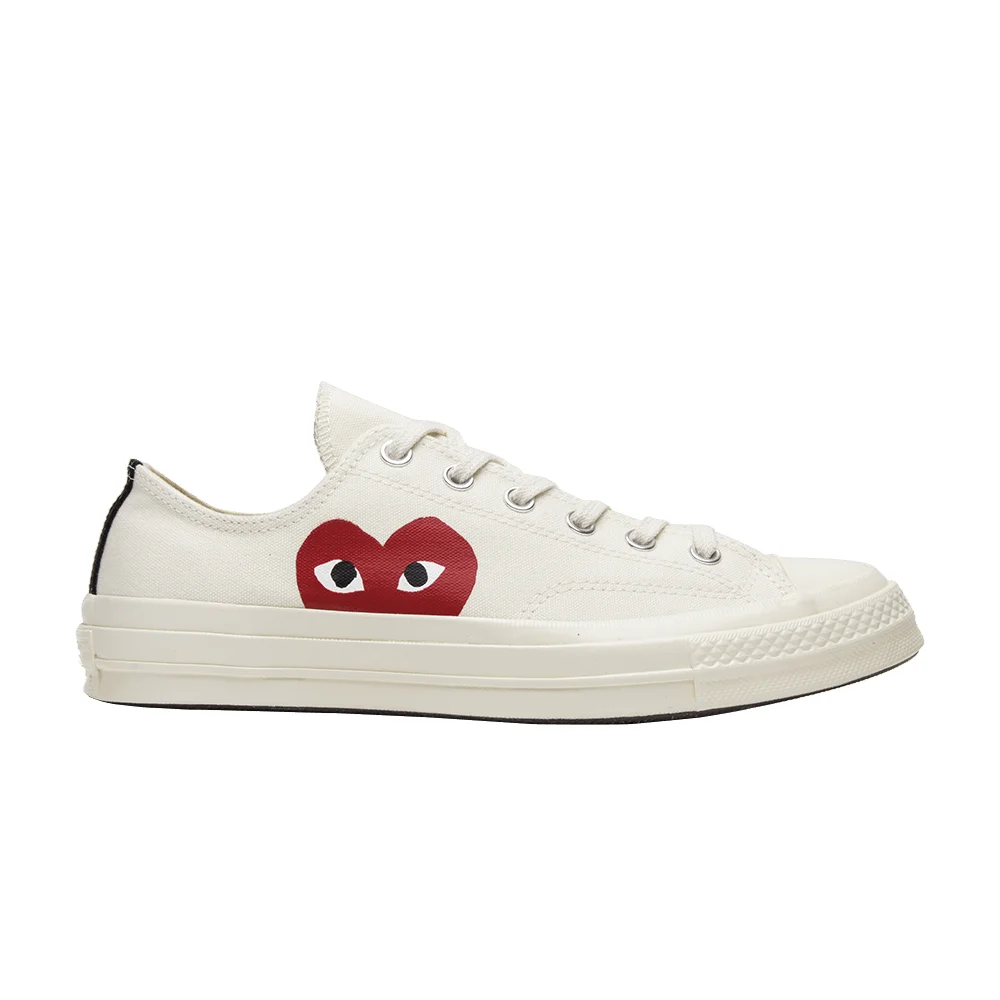 Converse Chuck 70 Low x Comme des CDG Gar ons 150207C / weiss