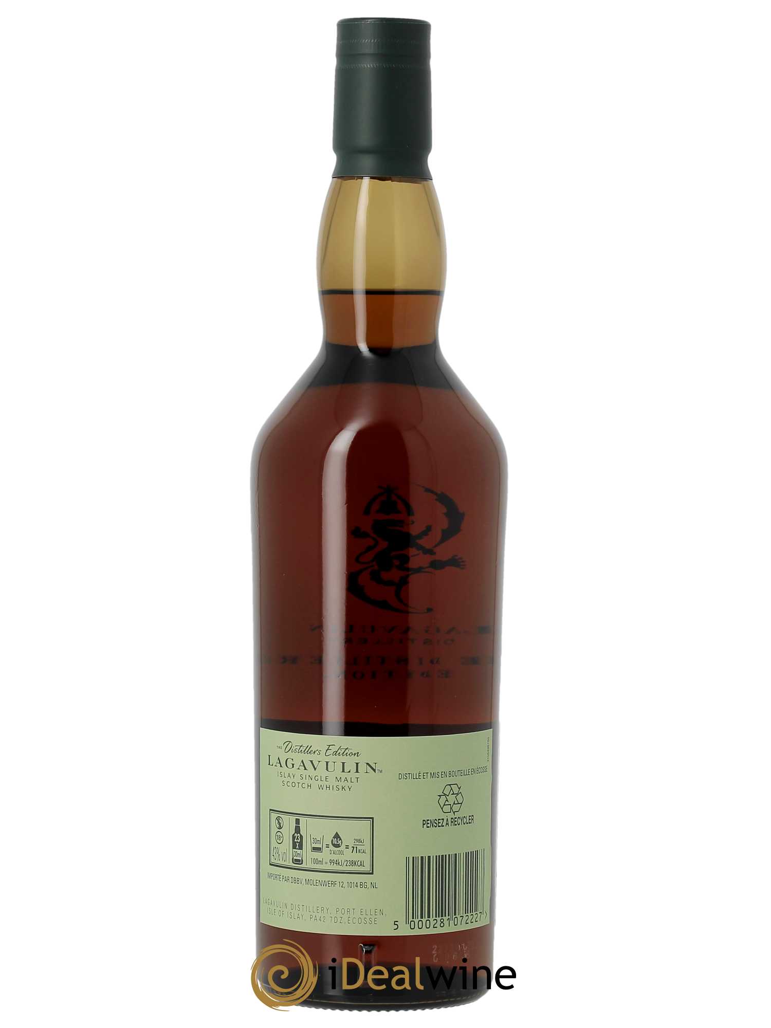 Whisky Lagavulin 16 Years Old Distiller Edition   - Lot de 1 Bouteille