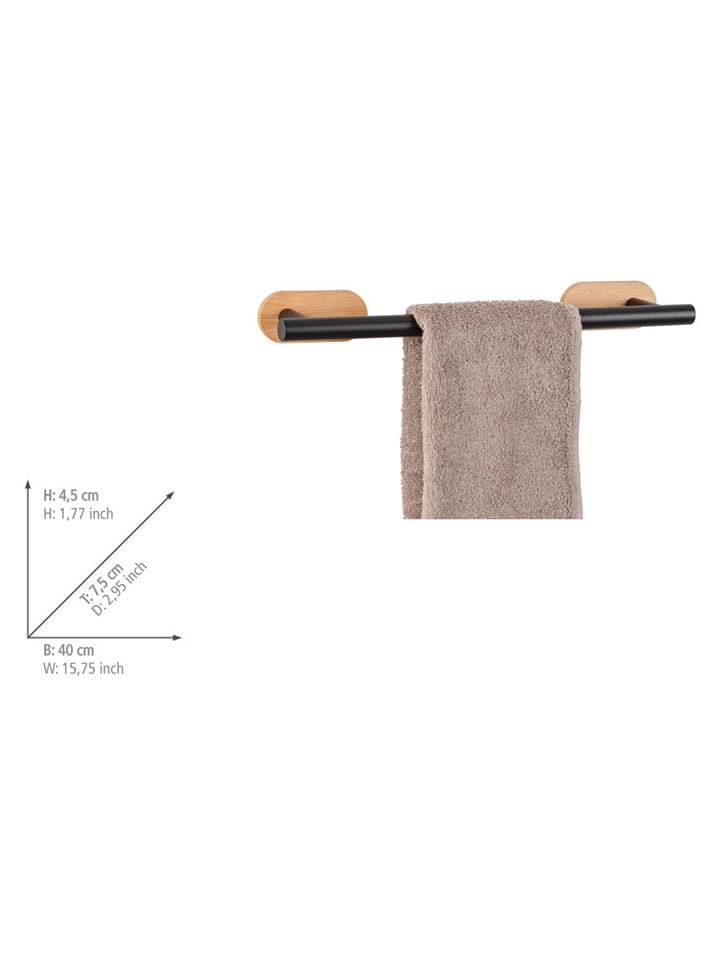 Wenko Edelstahl-Handtuchhalter 