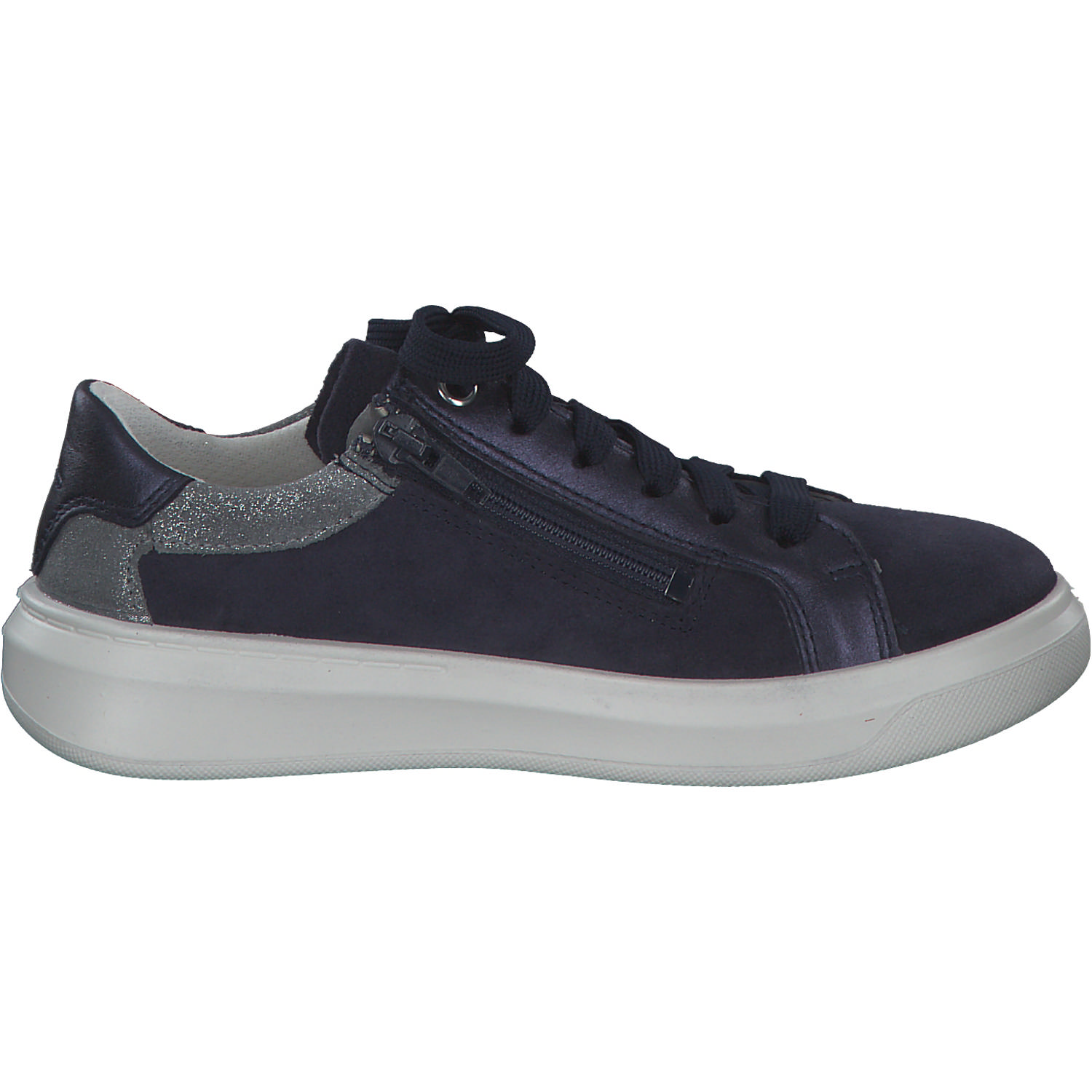 Superfit COSMO 06461, Sneakers Low, Kinder, BLAU/HELLGRAU