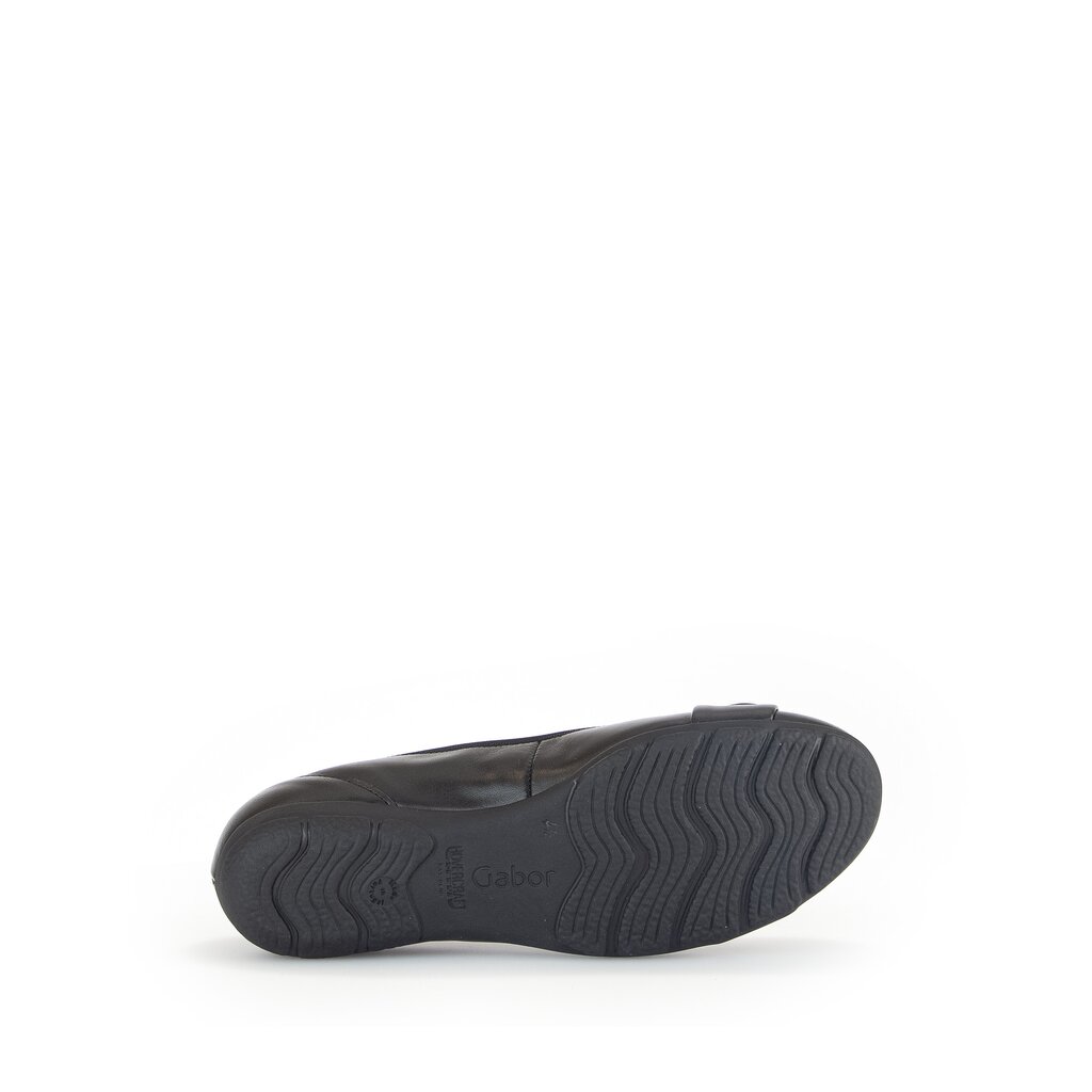 Gabor fashion Sportliche Ballerina schwarz