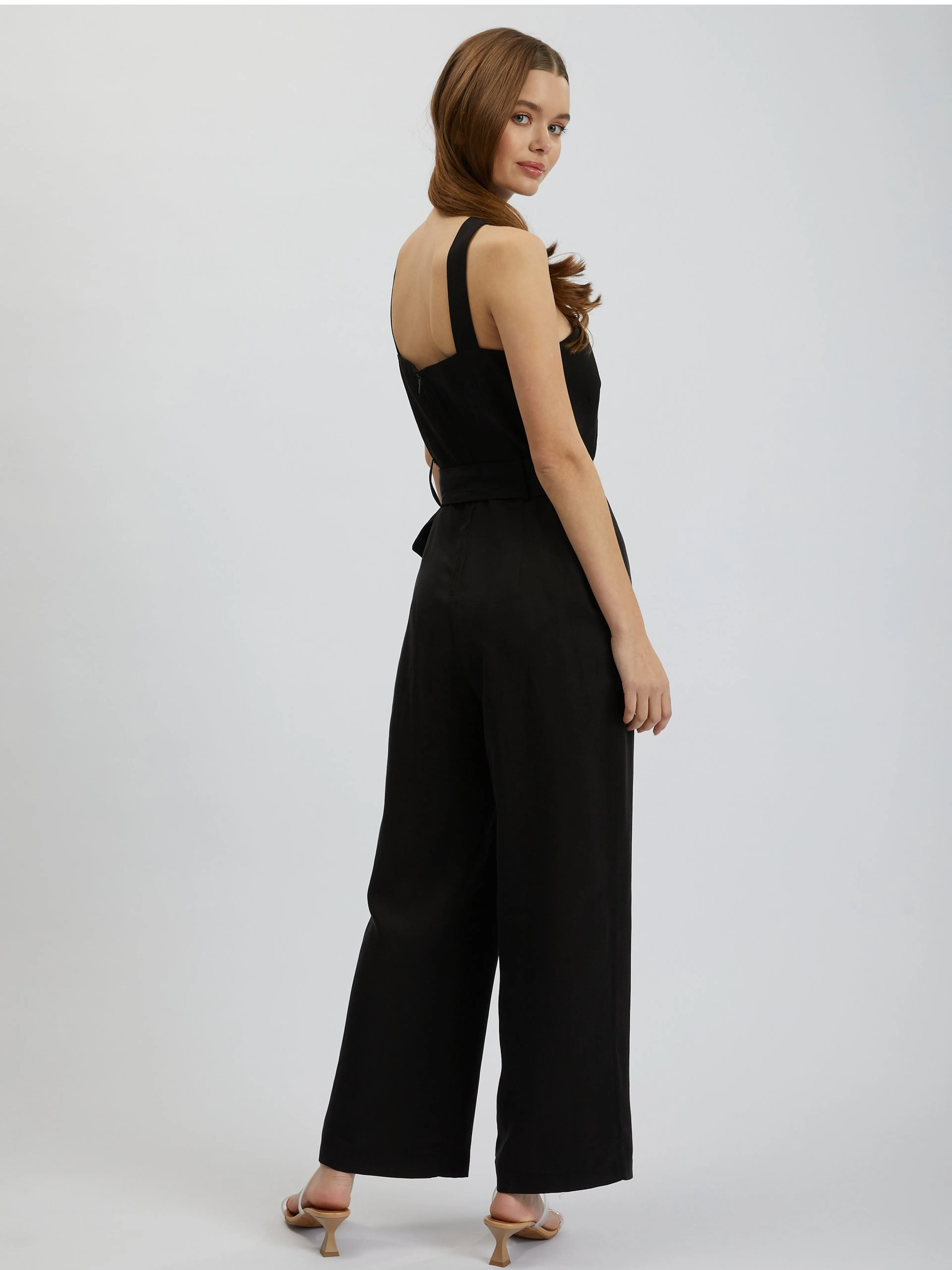 Schwarzer Damen-Overall ORSAY