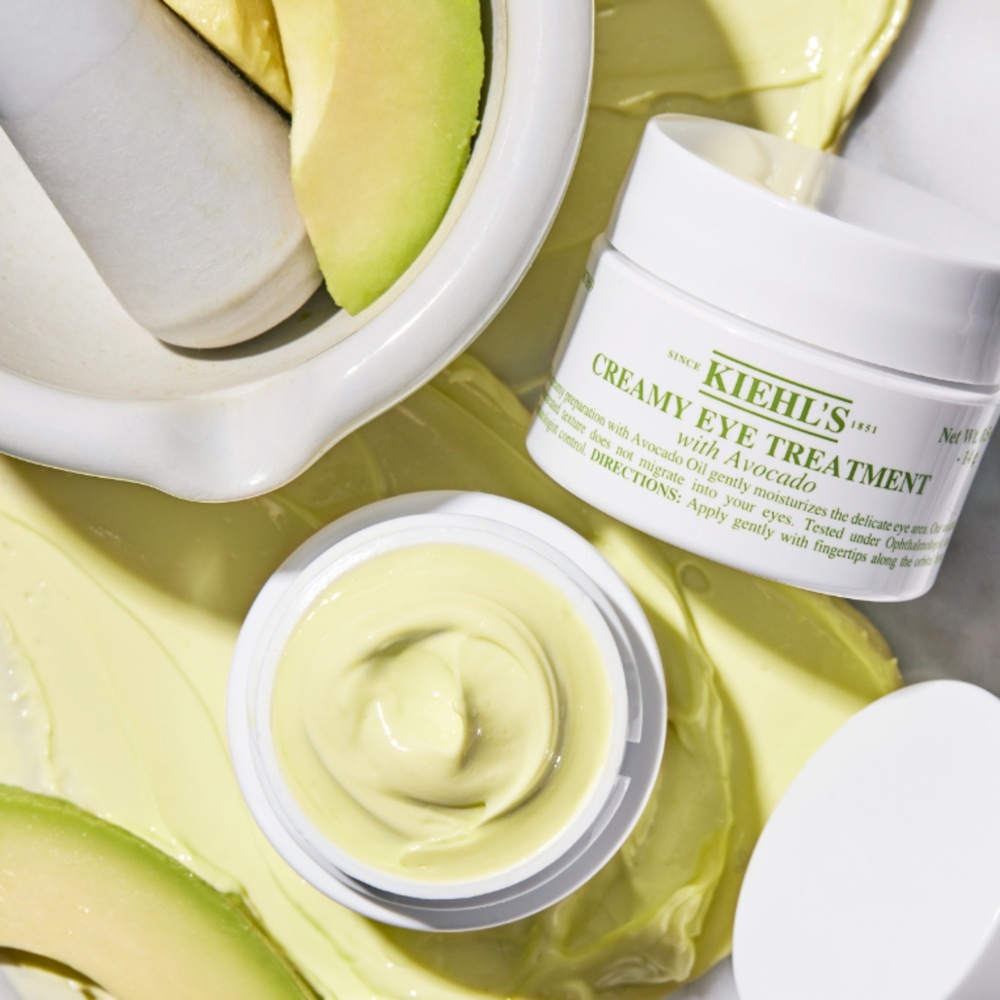 kiehl's Creamy Eye Treatment With Avocado Crème contour des yeux hydratante et nourrissante à l'avocat