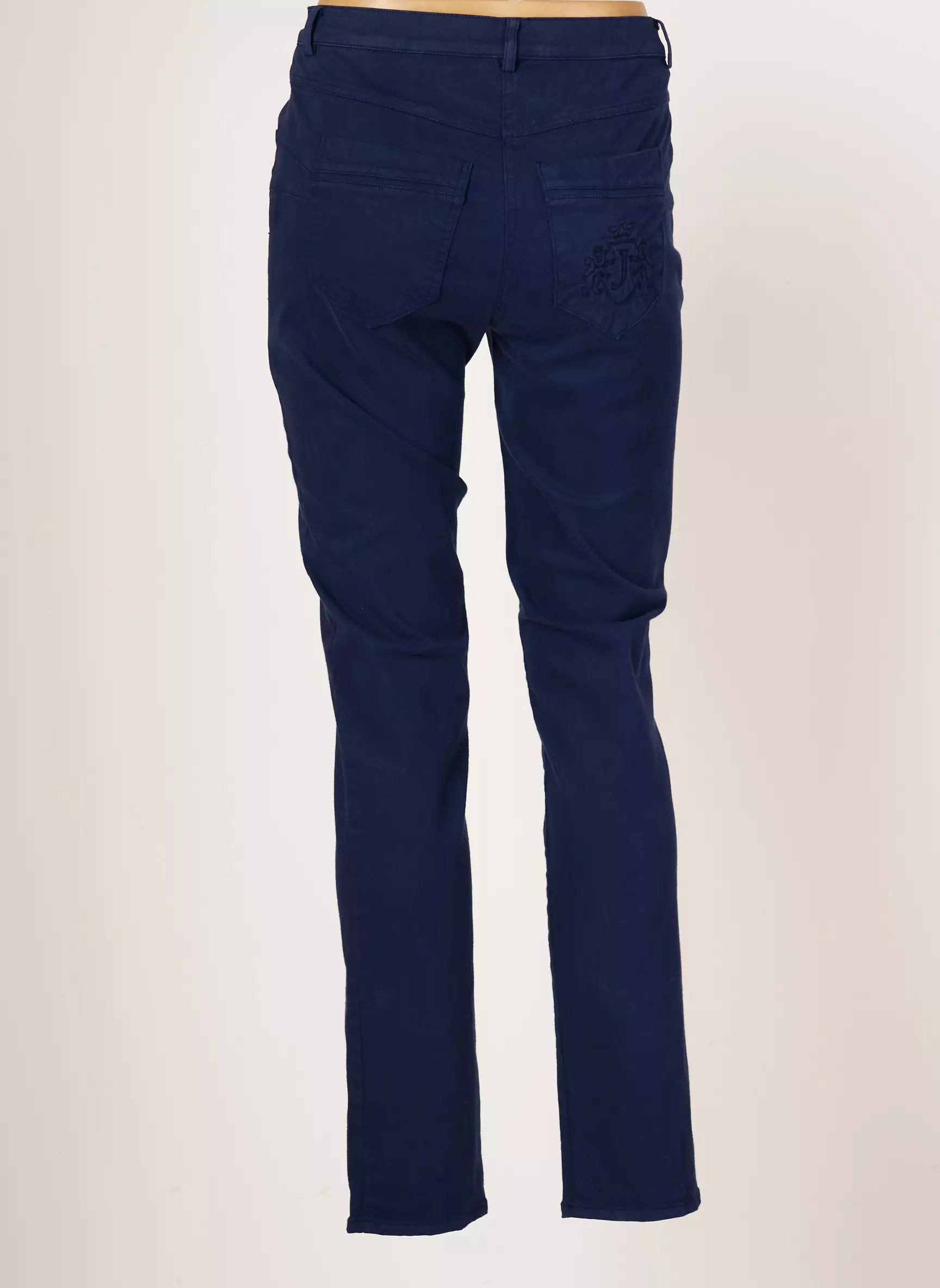 Jumfil Pantalons Slim Femme couleur bleu