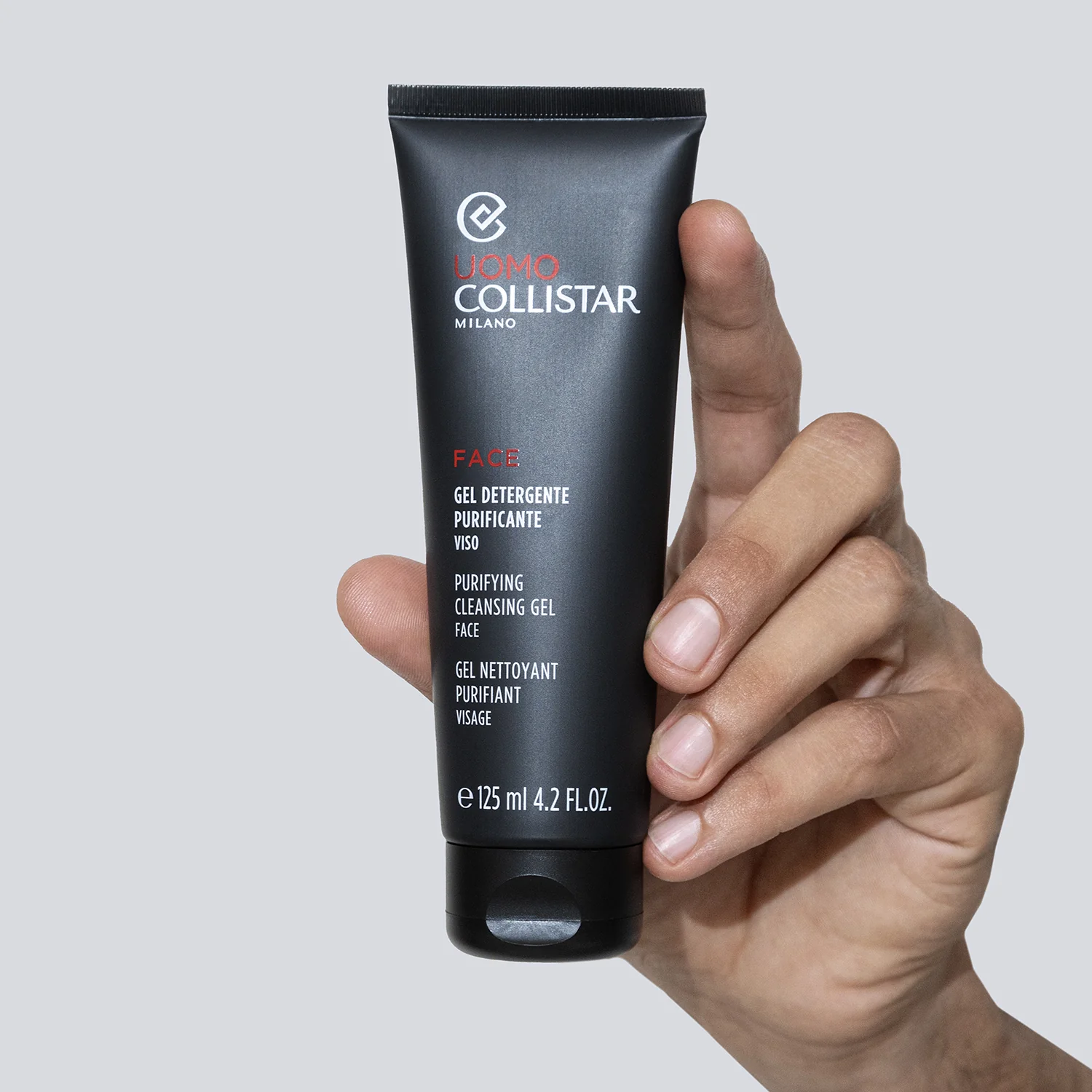 Gel de curățare facială purificator pentru bărbați - Gel de curățare facială