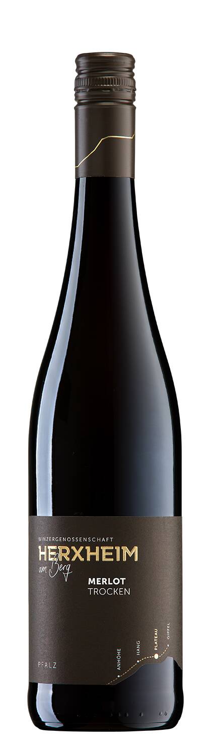 Winzergenossenschaft Herxheim am Berg Merlot Rotwein trocken 2021