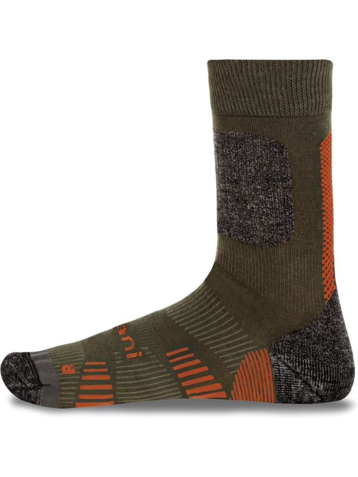 normani 2 Merino Trekking Socken mit Frotteesohle in Oliv günstig kaufen