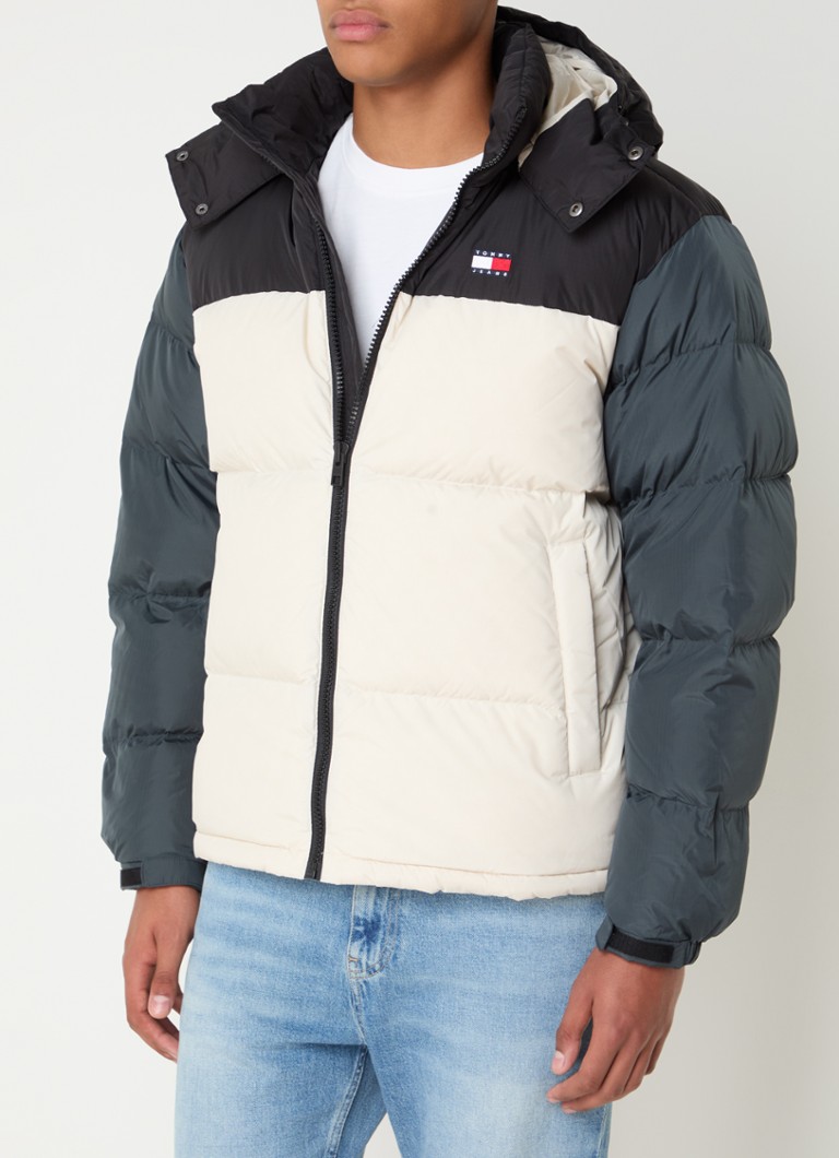 Tommy Hilfiger puhasta jakna s punjenjem od paperja i logotipom