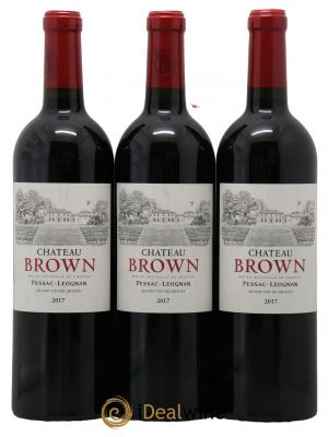 Château Brown  2017 - Lot de 3 Bouteilles