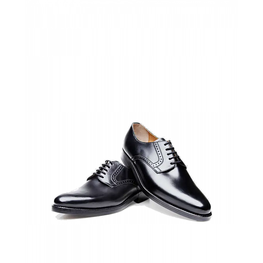 Heinrich Dinkelacker - Businessschuhe Derby MILANO PLAIN C Cordovan - schwarz