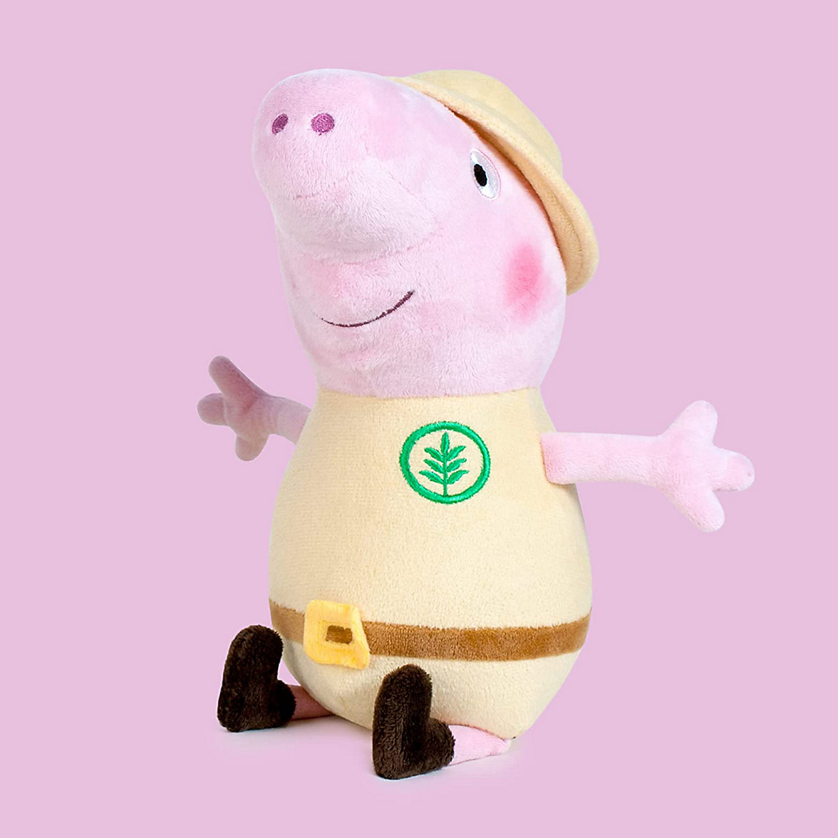 Peppa Pig - Explorer George Plüsch, 27 cm (Go Green)
