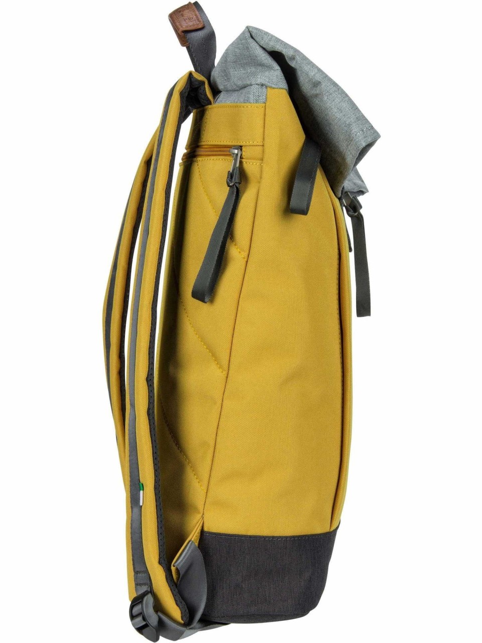 ZWEI Handtaschen gelb Rucksack Roll