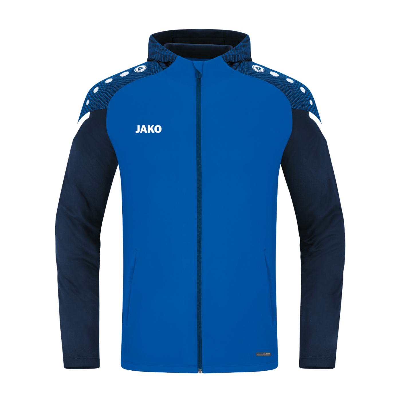 JAKO Performance Kapuzenjacke Blau F403