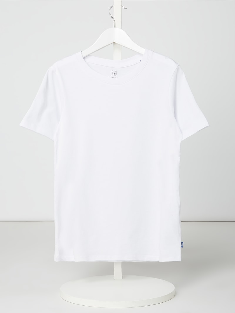 T-Shirt aus Bio-Baumwolle in weiß