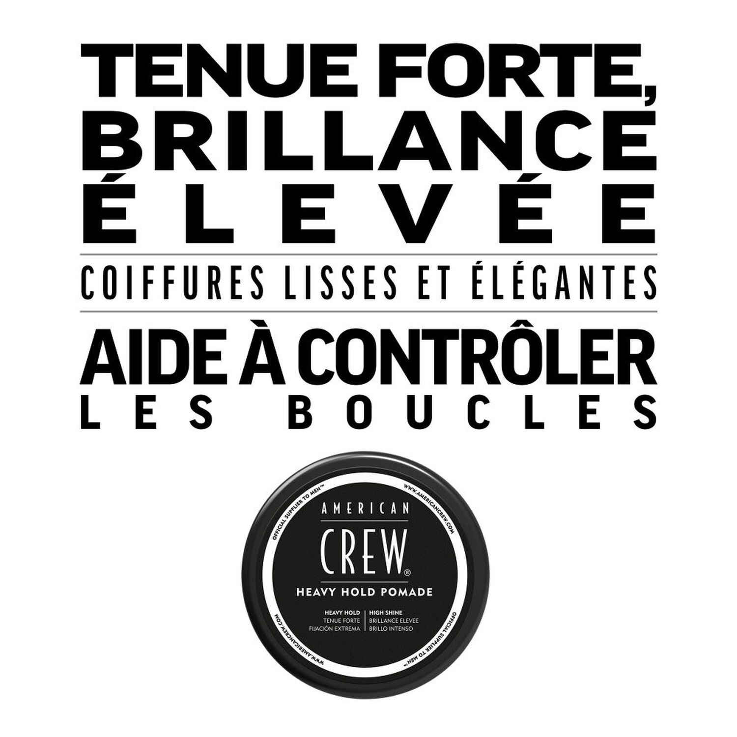 American Crew HEAVY HOLD POMADE™ Cire coiffante