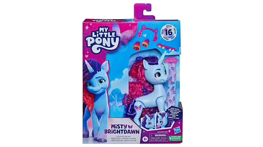 Hasbro - My Little Pony Festival-Styling Ponys, 1 Stück, sortiert