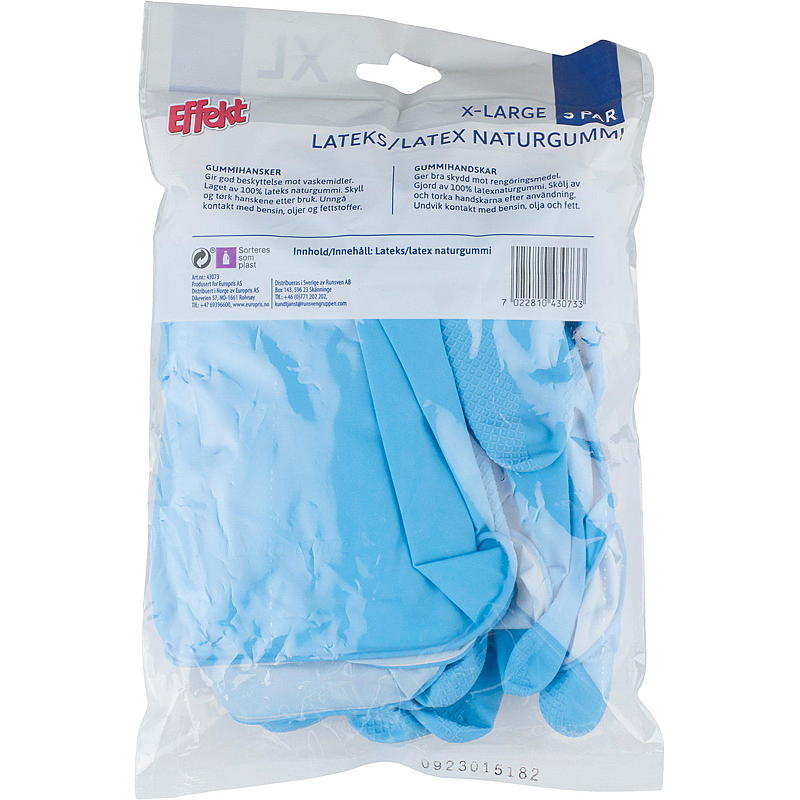 Effekt Gummihansker 3-pk XL, Effekt