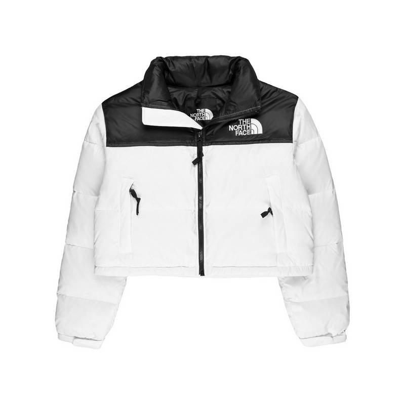 The North Face Nuptse Cropped Jacke Damen Sweatjacke Damen