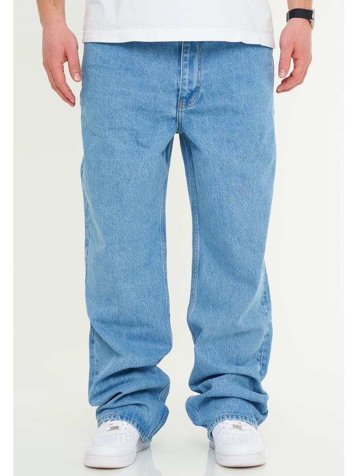 DAILY COTTON Jeans - DCCOTIA Lange Hose Loose-Fit Baggy in Light Blue günstig kaufen