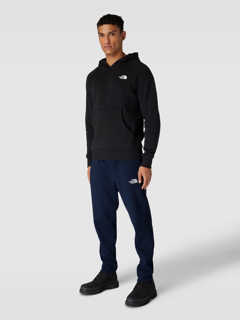 Sweatpants mit elastischem Bund in marineblau