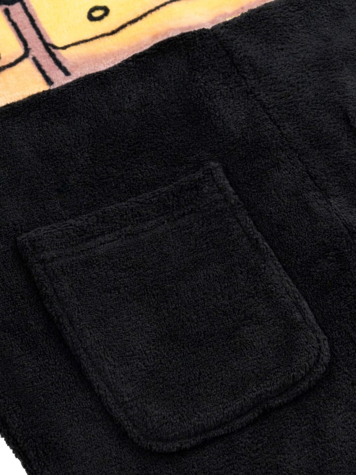 Batman DC Comics Batman Kostüm Overall mit Kapuze Onesie Jumpsuit Einteiler in schwarz günstig kaufen