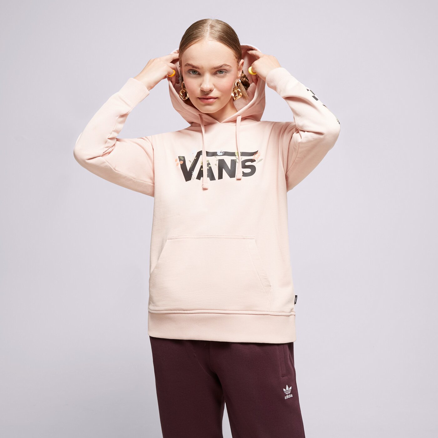 VANS SWEATSHIRT WYLD TANGLE MICRO DITSY Rosa