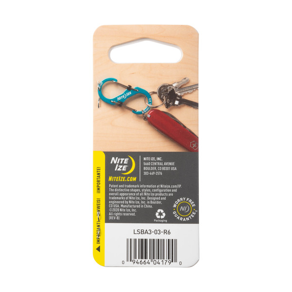 S-BINER SLIDELOCK ALUMINUM - Karabiner